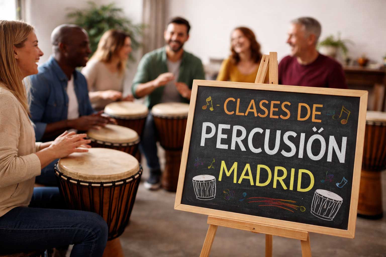 Clases de percusión en Madrid