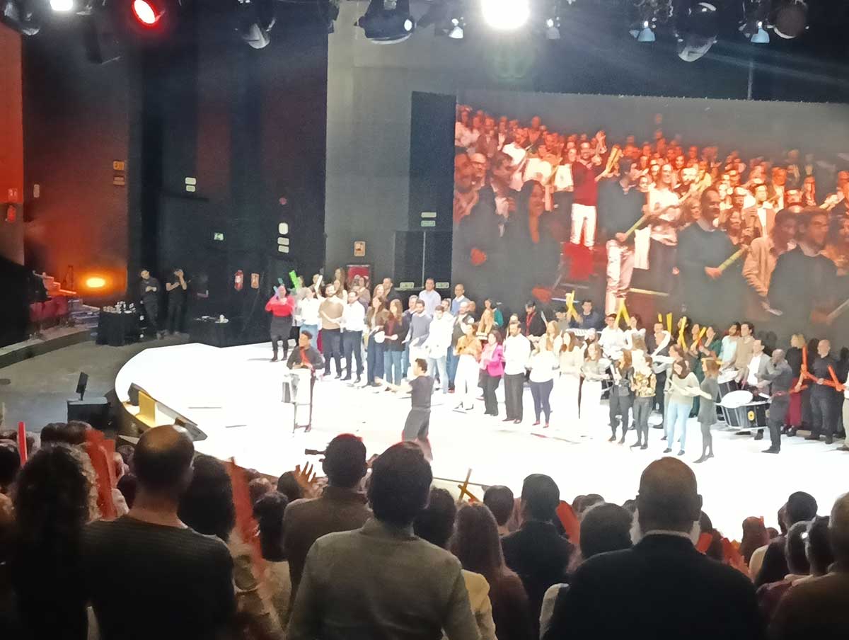 Team building de percusión para empresas