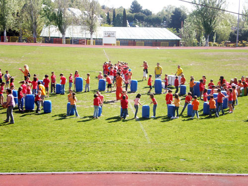 Show de percusión reciclada