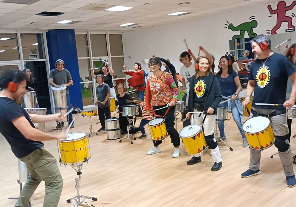 Clases de percusión en la Escuela de Percusión