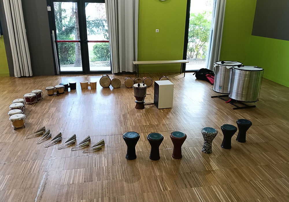 Talleres de percusión para centros educativos