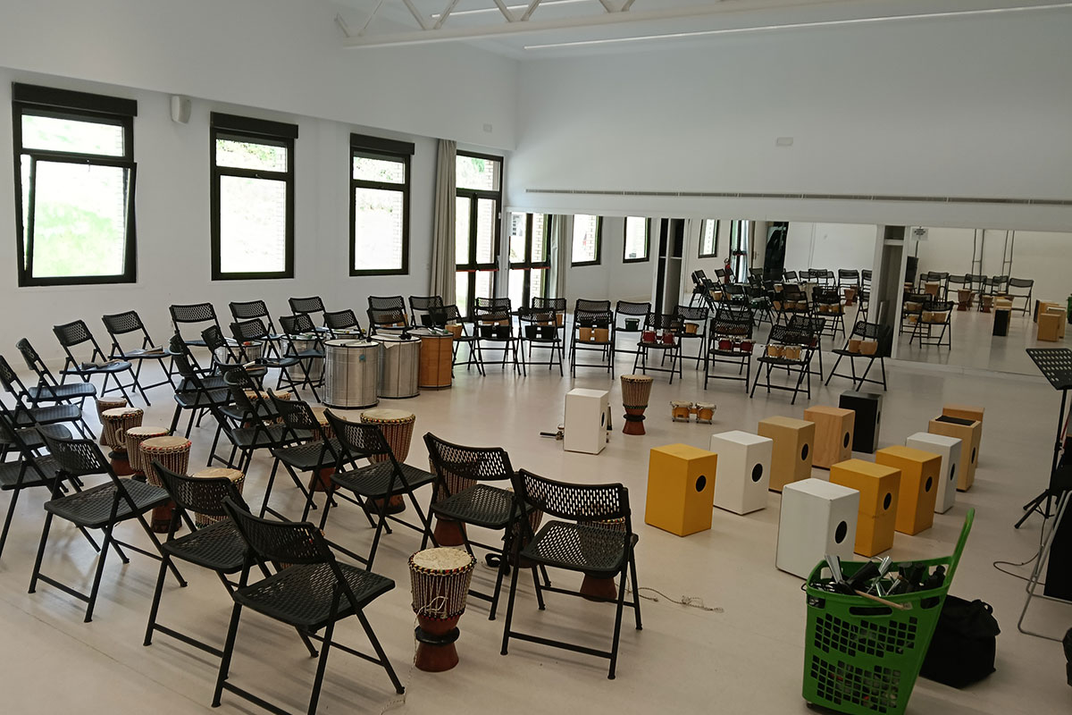 Talleres de percusión para colegios